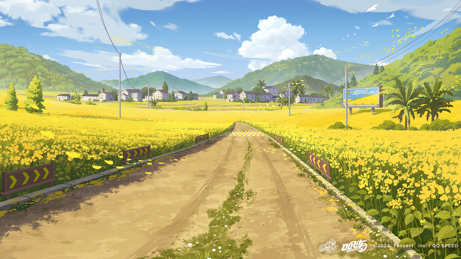 奔赴一场油菜花的春日邀约QQ飞车-论坛u1game